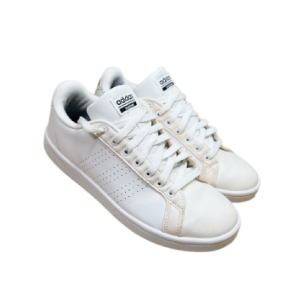 ADIDAS CLOUDFOAM ART NEO MEMORY FOOTBED SNEAKERS WHITE US SIZE 9 Women’s AW4323